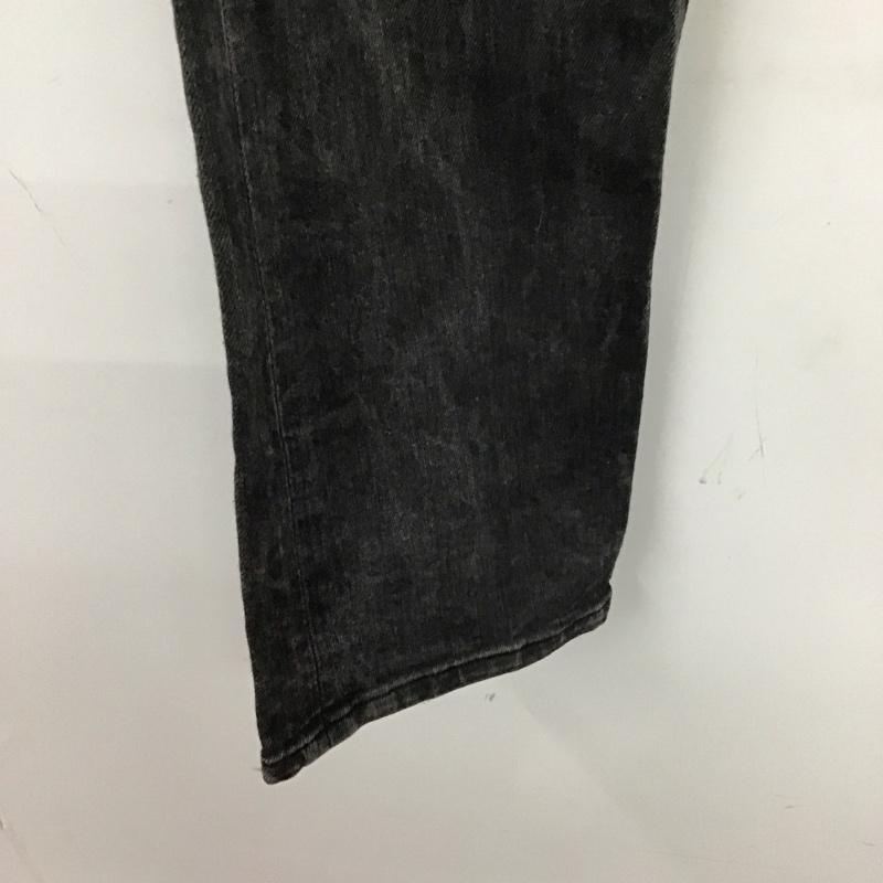 ヘルムートラング HELMUT LANG パンツ デニム、ジーンズ デニムパンツ スリムパンツ カジュアルパンツ ストレッチパンツ 29インチ 無地 黒 / ブラック / メンズ USED 古着 中古 10138170