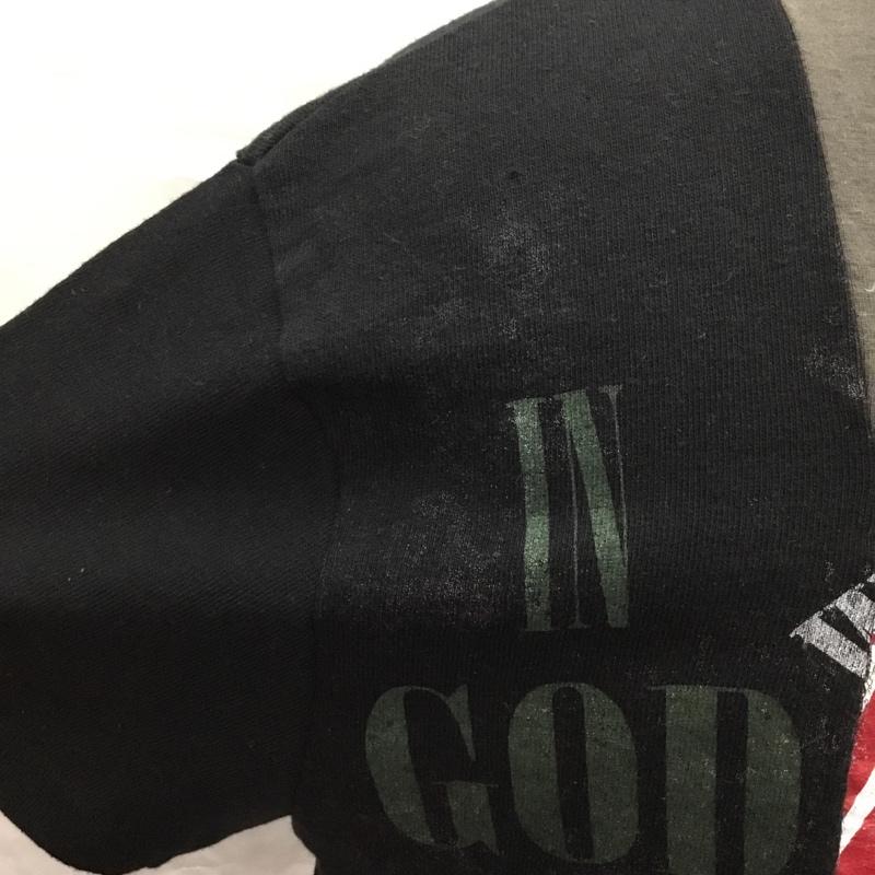 グラム glamb Tシャツ 半袖 GB0218/CS07 MasterpiecesaggyCS 半袖カットソー プリントTシャツ 2 プリント 黒 / ブラック / メンズ USED 古着 中古 10106402