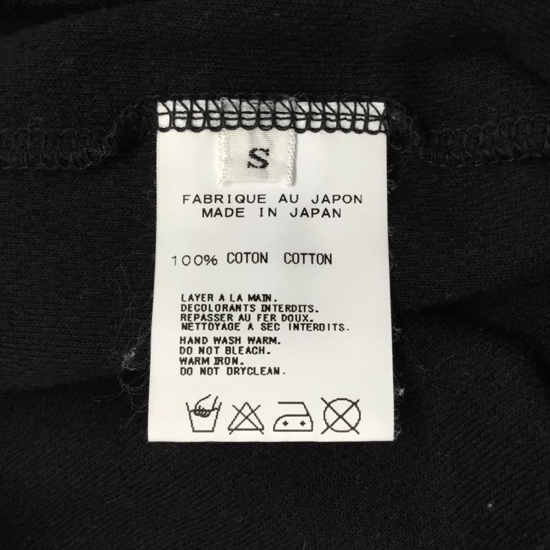 キリュウキリュウ kiryuyrik ポロシャツ 半袖 半袖ポロシャツ カラーシャツ 半袖カットソー S ロゴ、文字 黒 / ブラック / メンズ USED 古着 中古 10120708