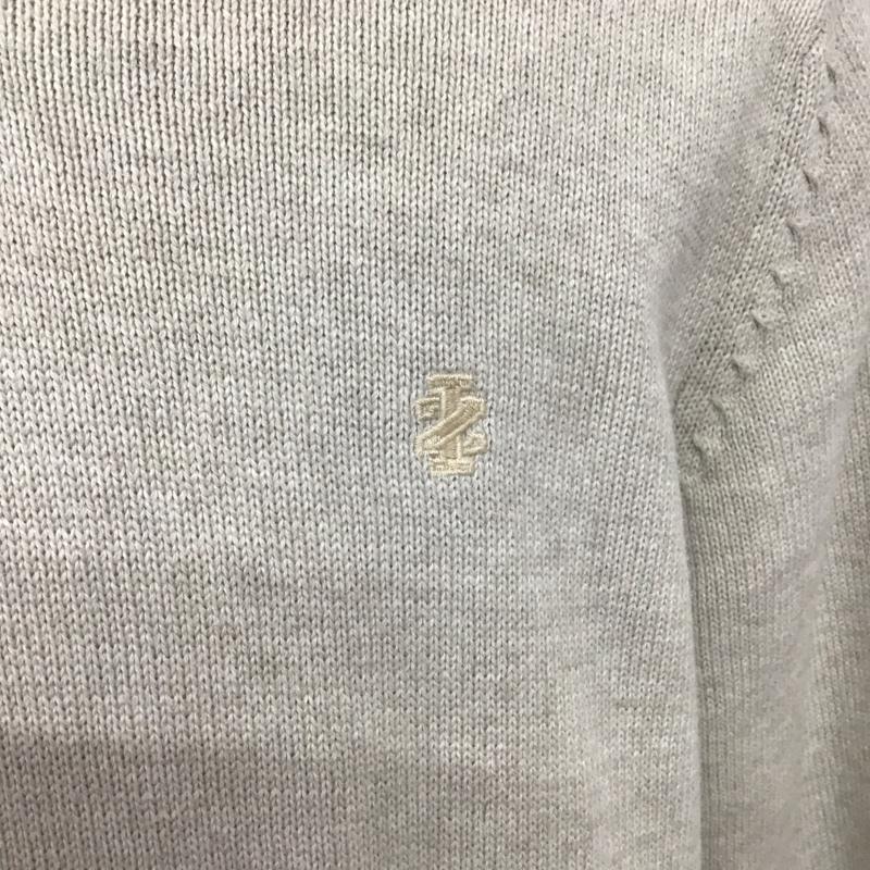 アイゾッド IZOD ニット、セーター 長袖 長袖ニットカットソー ニット セーター Vネックニット L ロゴ、文字 マルチカラー / マルチカラー / メンズ USED 古着 中古 10122020