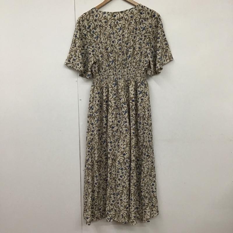 チャオパニック CIAOPANIC ワンピース ロングスカート 半袖 Vネック FREE 花柄 マルチカラー / マルチカラー / レディース USED 古着 中古 10130435