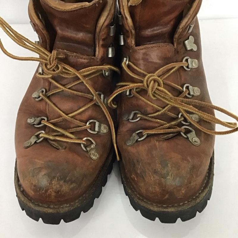 ダナー Danner ブーツ ショートブーツ 6490 マウンテントレイル 9.5D 70年代 80年代 無地 茶 / ブラウン / メンズ USED 古着 中古 10126180