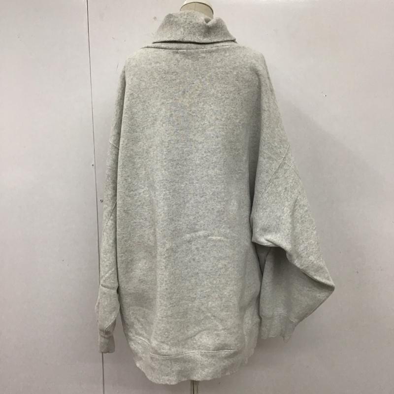 フリークスストア FREAK S STORE トレーナー 長袖 FREE 無地 灰 / グレー / レディース USED 古着 中古 10111407