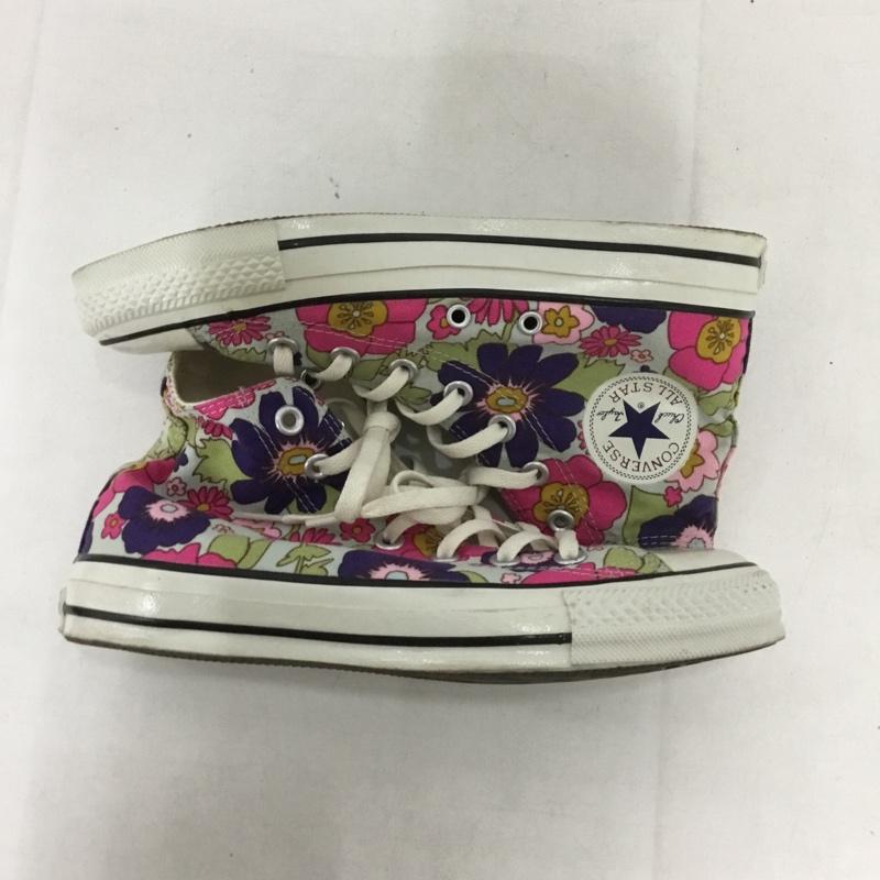 コンバース CONVERSE スニーカー スニーカー 5C1284 グローリー HI 24cm 24.0cm 花柄 マルチカラー / マルチカラー / レディース USED 古着 中古 10138322