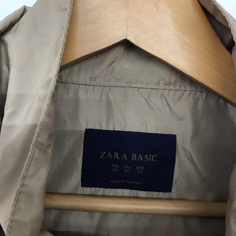 ザラベーシック ZARA BASIC ジャケット、上着 ジャンパー、ブルゾン XS 無地 ベージュ / ベージュ / レディース USED 古着 中古 10136605
