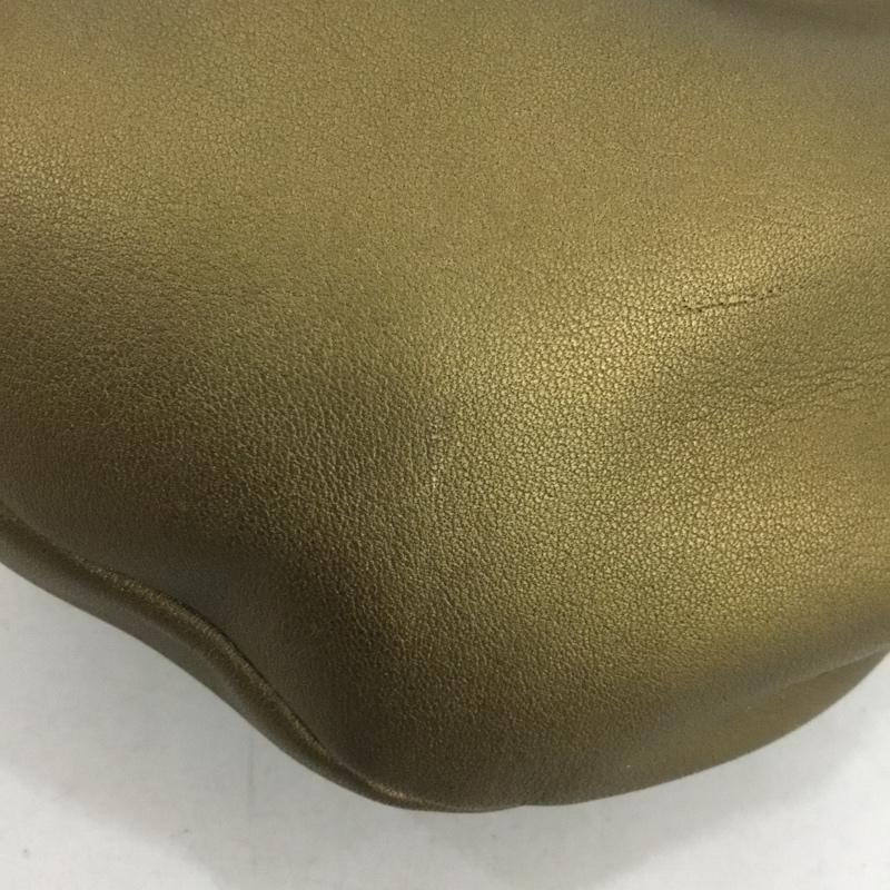 シビラ SYBILLA ハンドバッグ ハンドバッグ がま口 ワンショルダー 無地 金 / ゴールド / レディース USED 古着 中古 10134775