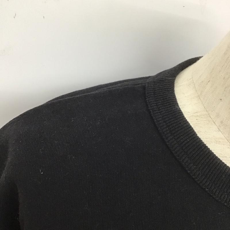 ケボズ KEBOZ カットソー 半袖 半袖カットソー プリントTシャツ クルーネックカットソー L ロゴ、文字 黒 / ブラック / メンズ USED 古着 中古 10106749