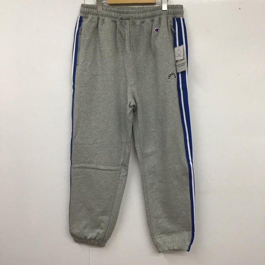チャンピオン Champion パンツ ワークパンツ、ペインターパンツ c3-y203 スウェットパンツ ワイドパンツ XL ロゴ、文字 灰 / グレー /  メンズ USED 古着 中古 10126186