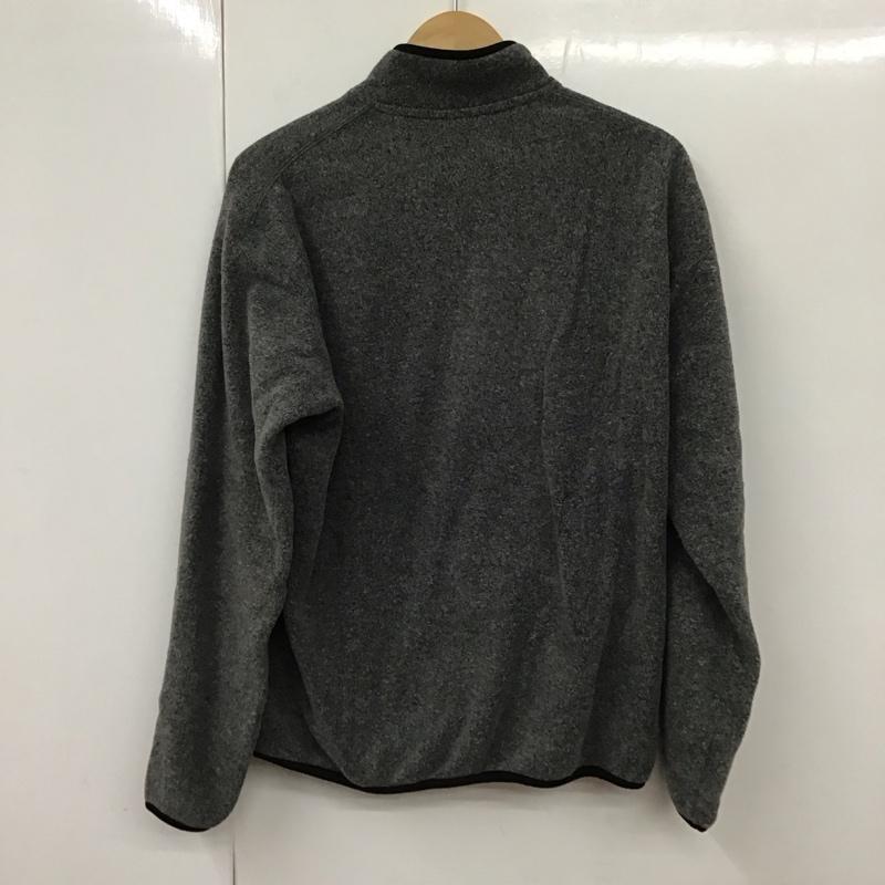ユニクロ UNIQLO トップス トップス 341-422597 フリースハーフジッププルオーバー(長 S 無地 灰 / グレー / メンズ USED 古着 中古 10130009
