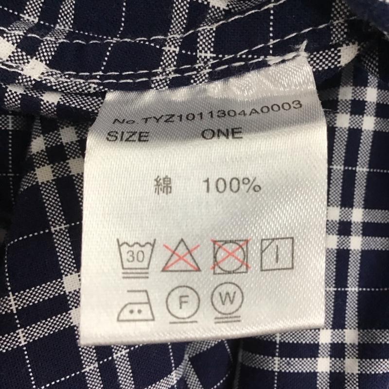 エシンタ etsinta シャツ、ブラウス 長袖 長袖シャツ ノーカラーシャツ チェックシャツ チェック マルチカラー / マルチカラー / メンズ USED 古着 中古 10132907