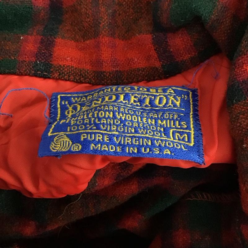 ペンドルトン PENDLETON シャツ、ブラウス 長袖 長袖シャツ カラーシャツ ポケットシャツ 長袖カットソー チェックシャツ 70s M チェック マルチカラー / マルチカラー /  メンズ USED 古着 中古 10109849