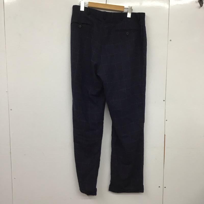 ポロバイラルフローレン Polo by RALPH LAUREN パンツ スラックス 34インチ 総柄 紺 / ネイビー / メンズ USED 古着 中古 10138184