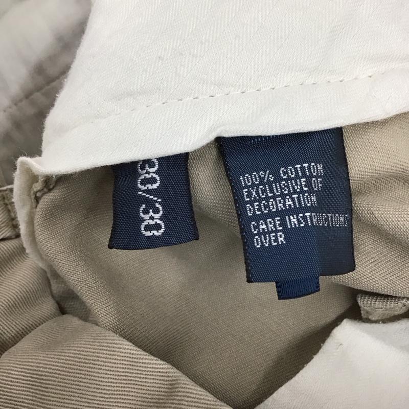ポロバイラルフローレン Polo by RALPH LAUREN パンツ チノパン W182041 コットン 30 無地 ベージュ / ベージュ /  メンズ USED 古着 中古 10122608