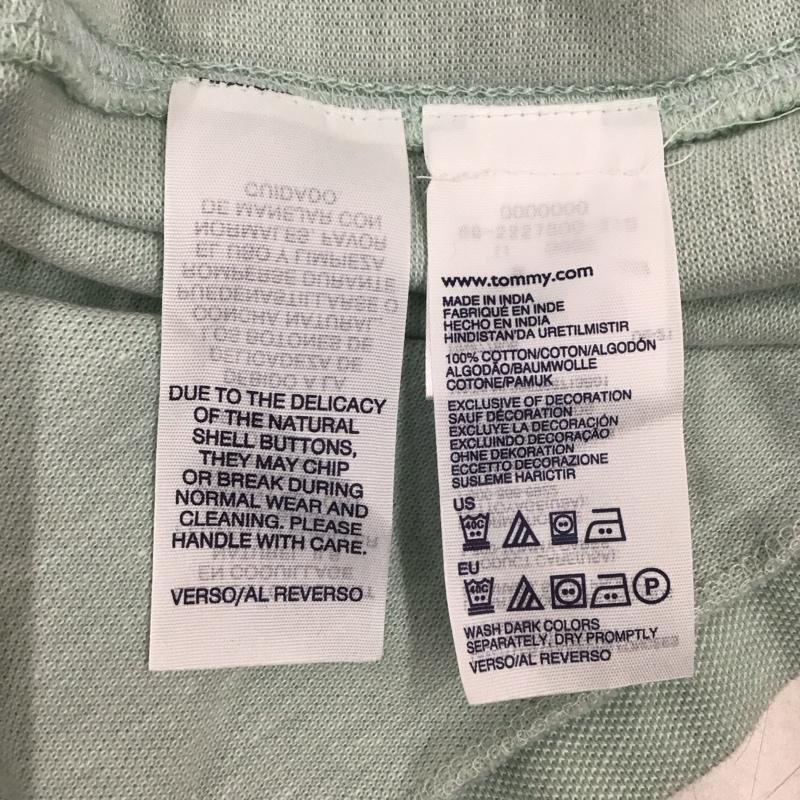 ヒルフィガーデニム HILFIGER DENIM ポロシャツ 半袖 半袖ポロシャツ カラーシャツ 半袖カットソー L ロゴ、文字 マルチカラー / マルチカラー /  メンズ USED 古着 中古 10113226