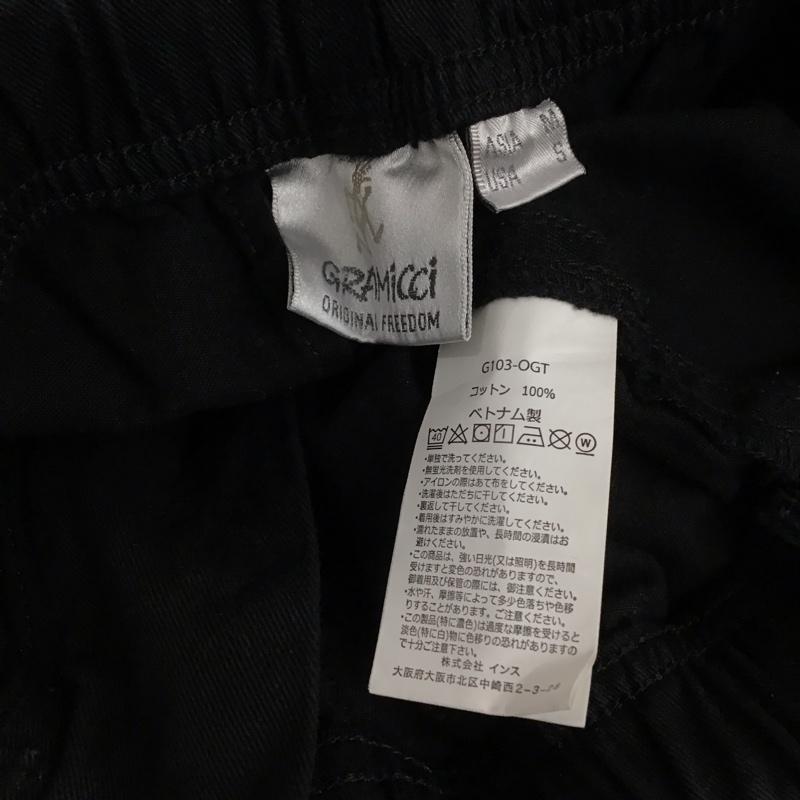 グラミチ GRAMICCI パンツ ワークパンツ、ペインターパンツ g103-ogt LOOSETAPEREDPANT ワイドパンツ カジュアルパンツ M 無地 黒 / ブラック / メンズ USED 古着 中古 10130693