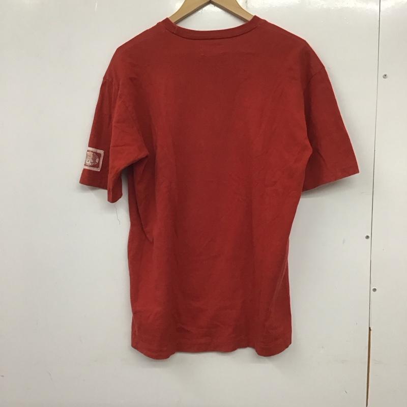 ピンクハウス PINK HOUSE Tシャツ 半袖 半袖カットソー プリントTシャツ クルーネックカットソー L プリント 赤 / レッド / レディース USED 古着 中古 10138791