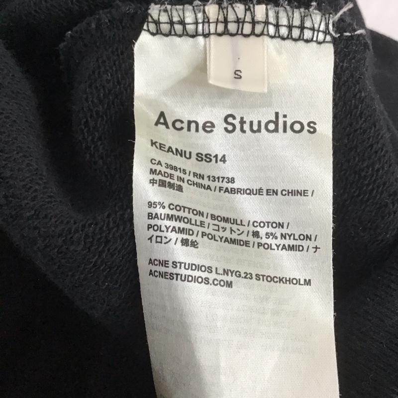 アクネストゥディオズ Acne Studios ジャケット、上着 ジャンパー、ブルゾン keanu ss14 ブルゾン ジップアップジャケット アウター カジュアルジャケット S 無地 黒 / ブラック / X 紫 / パープル / メンズ USED 古着 中古 10109271