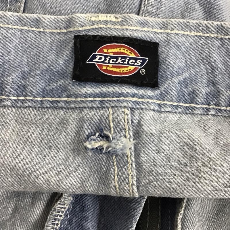 ディッキーズ Dickies パンツ デニム、ジーンズ デニムパンツ ワイドパンツ カジュアルパンツ 36 無地 インディゴ / インディゴ /  メンズ USED 古着 中古 10124927