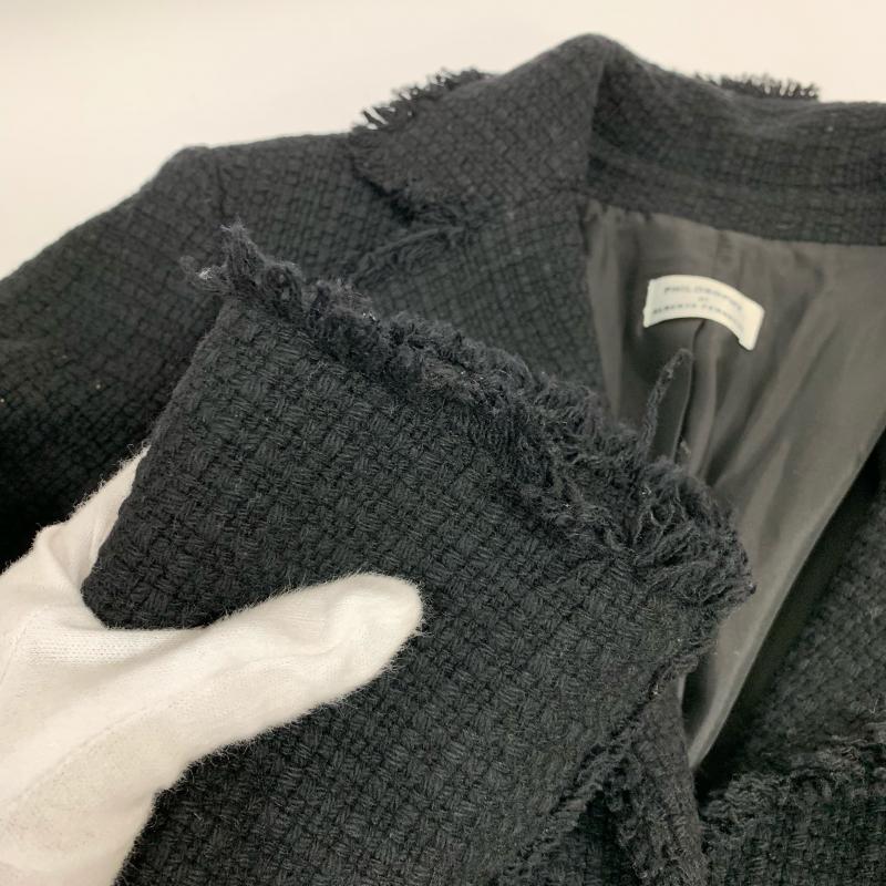 フィロソフィーアルベルタフェレッティー PHILOSOPHY DI ALBERTA FERRETTI コート コート一般 42 無地 黒 / ブラック / レディース USED 古着 中古 10012462