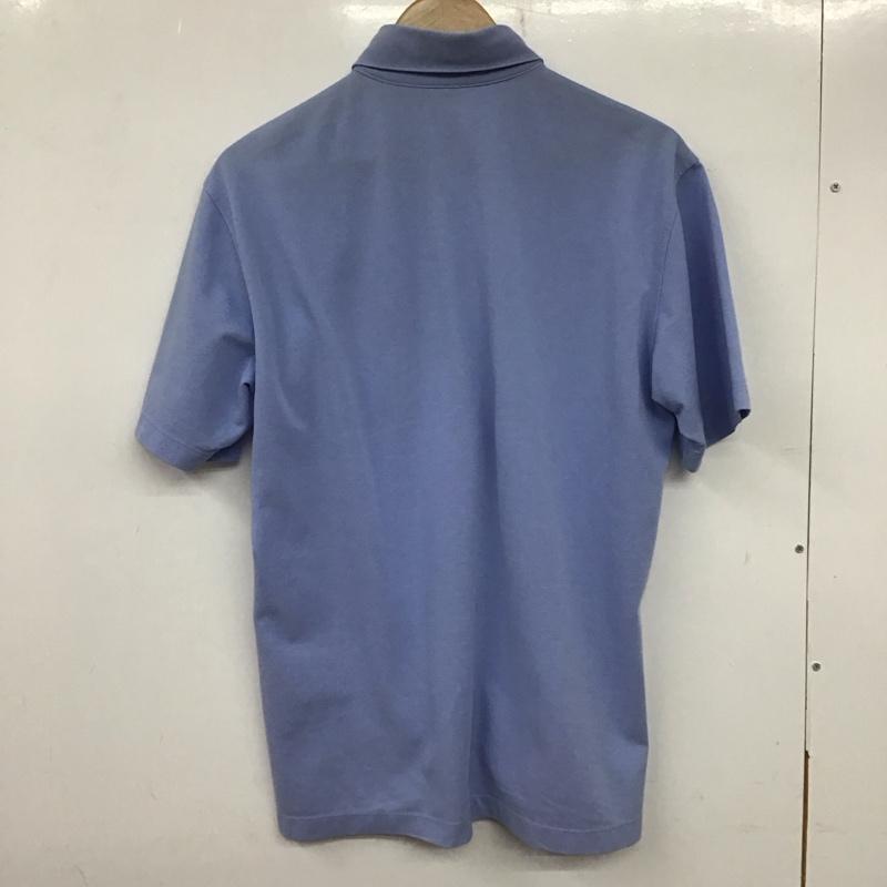 グリーンレーベルリラクシング green label relaxing ポロシャツ 半袖 3117-199-0135 WTOドライバーズアイボタンダウンポロシャツ 半袖カットソー XL 無地 水色 / ライトブルー / メンズ USED 古着 中古 10139170