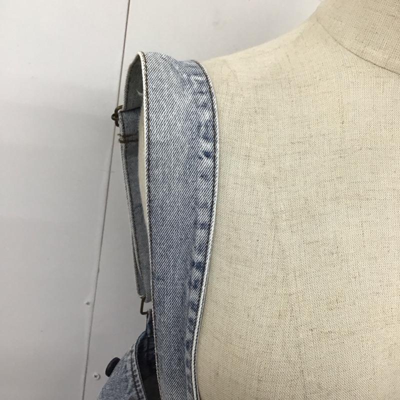 ダブルクローゼット w closet サロペット・オーバーオール サロペット、オーバーオール 333125 ハイウエストサロペット FREE 無地 水色 / ライトブルー / レディース USED 古着 中古 10120242