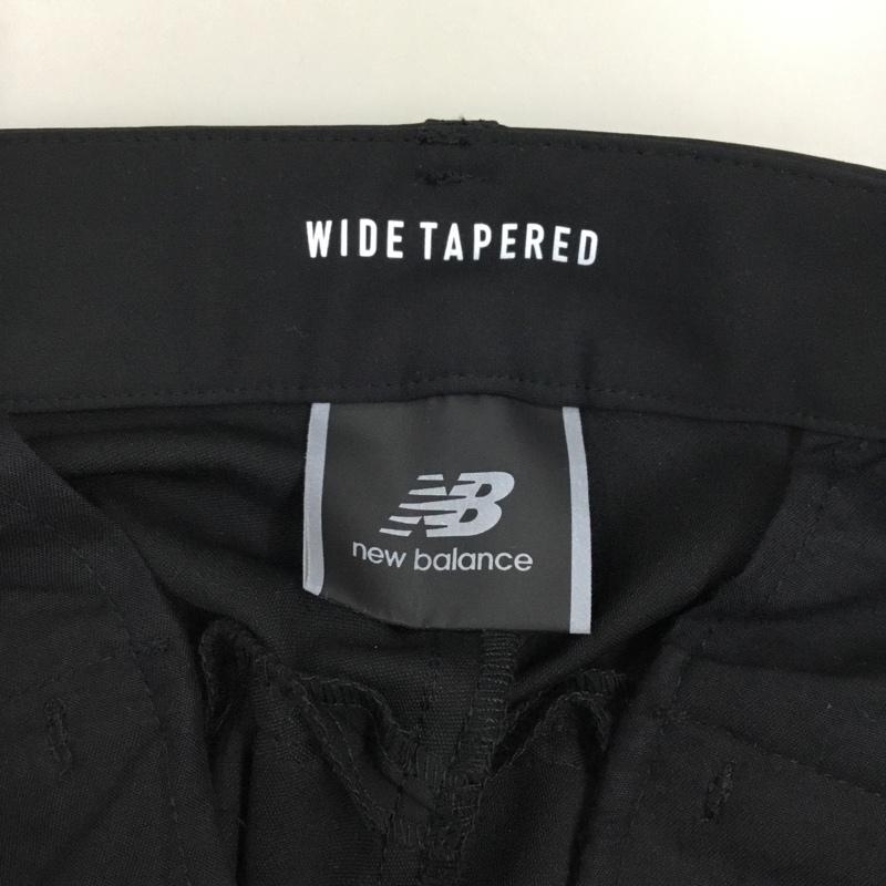 ニューバランス New Balance パンツ ワークパンツ、ペインターパンツ amp35004 MET24WideTaperedFit ワイドパンツ スポーツウェア L 無地 黒 / ブラック / メンズ USED 古着 中古 10121968