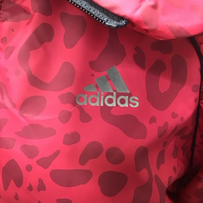 アディダス adidas ジャケット、上着 ジャンパー、ブルゾン S04737 climaproof デオドラント タグ付き ロゴ S ロゴ、文字 桃 / ピンク / レディース USED 古着 中古 10113234