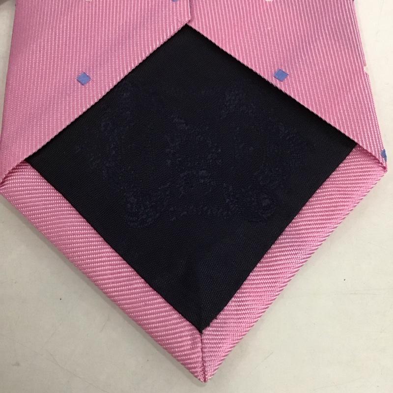 オロビアンコ Orobianco ネクタイ ネクタイ シルク ドット 桃 / ピンク / メンズ USED 古着 中古 10135307