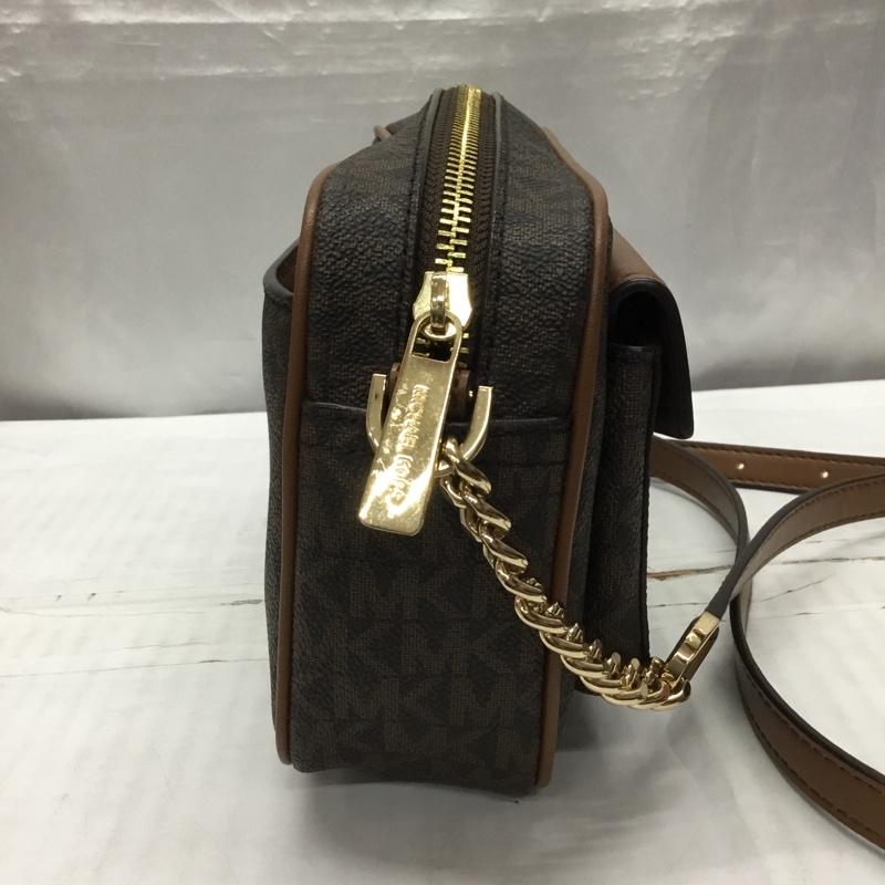 マイケルコース MICHAEL KORS ショルダーバッグ ショルダーバッグ 35F1GTVC8I シグネチャー 総柄 茶 / ブラウン / レディース USED 古着 中古 10120914