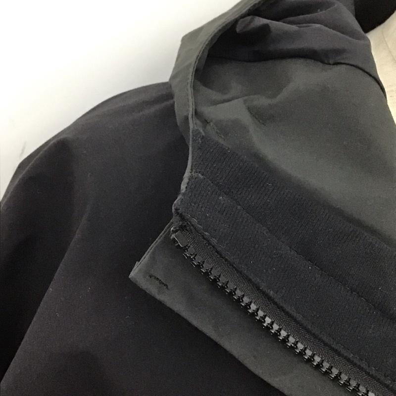 ザノースフェイス THE NORTH FACE ジャケット、上着 ジャンパー、ブルゾン np62236 マウンテンライトジャケット ジップアップジャケット アウター パーカー L ロゴ、文字 黒 / ブラック / メンズ USED 古着 中古 10106843