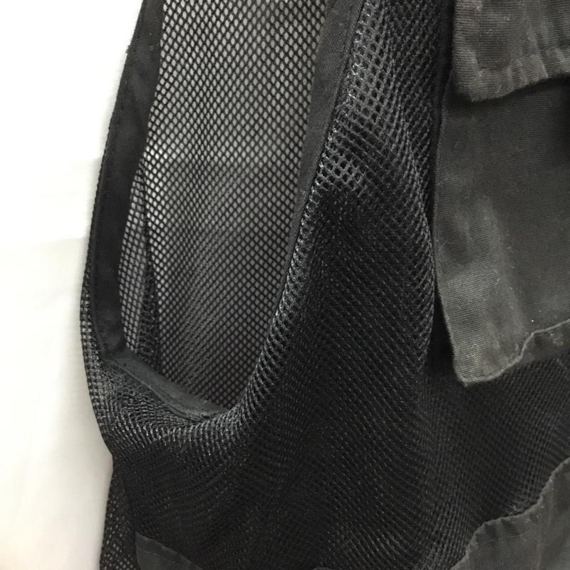 古着 USED ベスト ベスト Funnele mountain メッシュ フィッシングベスト LL 無地 黒 / ブラック / メンズ USED 古着 中古 10117802