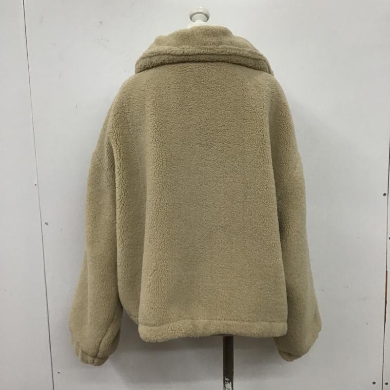 ザラ ZARA ジャケット、上着 ジャケット、ブレザー 4341 224 707 ボア L 無地 ベージュ / ベージュ / レディース USED 古着 中古 10107146