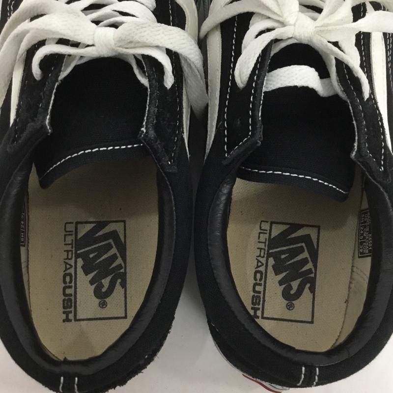 バンズ VANS スニーカー スニーカー V36CL オールドスクールDX 24.5cm 24.5cm ロゴ、文字 黒 / ブラック / X 白 / ホワイト / レディース USED 古着 中古 10124376