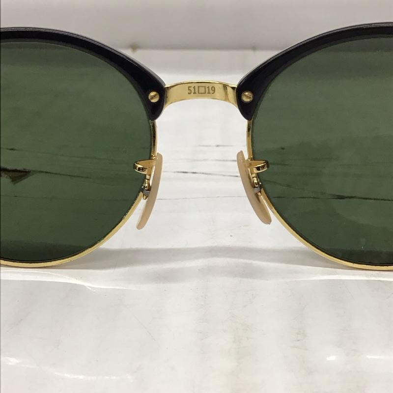 レイバン Ray-Ban めがね・サングラス サングラス RB4246 901 CLUBROUND CLASSIC ロゴ、文字 黒 / ブラック / メンズ USED 古着 中古 10114316
