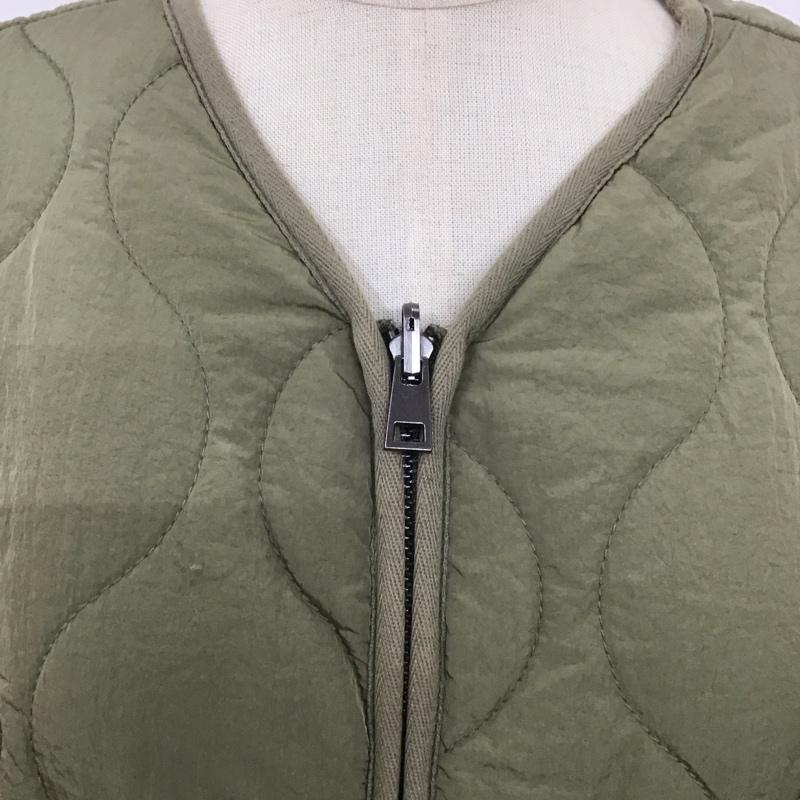 ザラ ZARA ジャケット、上着 ジャンパー、ブルゾン 7522 048 506 キルティング リバーシブル M 無地 カーキ / カーキ / レディース USED 古着 中古 10107176