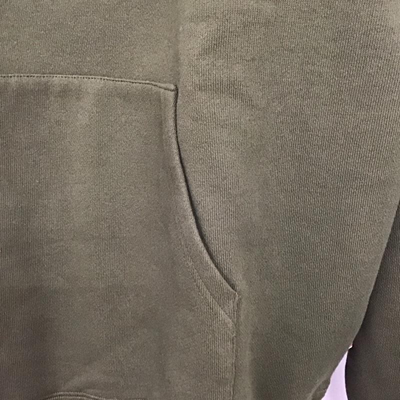 古着 USED パーカー 長袖 フーディ CavariA 44 無地 カーキ / カーキ / メンズ USED 古着 中古 10134880