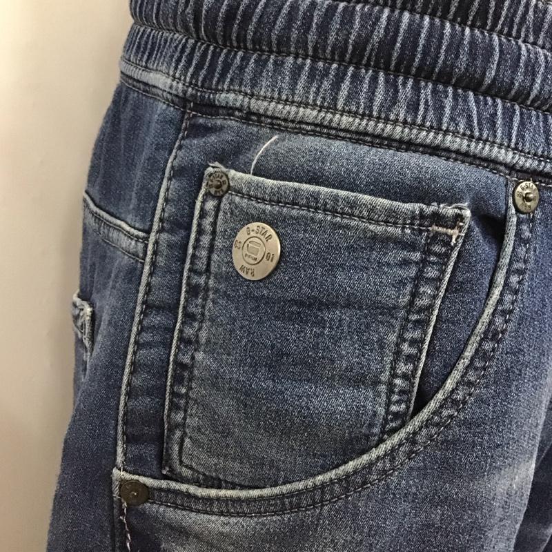 ジースターロゥ G-STAR RAW パンツ デニム、ジーンズ スリムパンツ カジュアルパンツ ストレートパンツ ストレッチパンツ 30インチ 無地 インディゴ / インディゴ /  メンズ USED 古着 中古 10124784