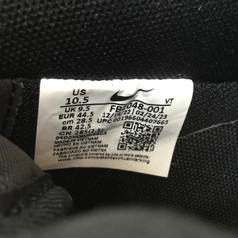 ナイキ NIKE スニーカー スニーカー AIR FORCE 1 07 LV8 エア フォース 1 07 LV8 FB2048-001 28.5cm ロゴ、文字 黒 / ブラック / メンズ USED 古着 中古 10105526