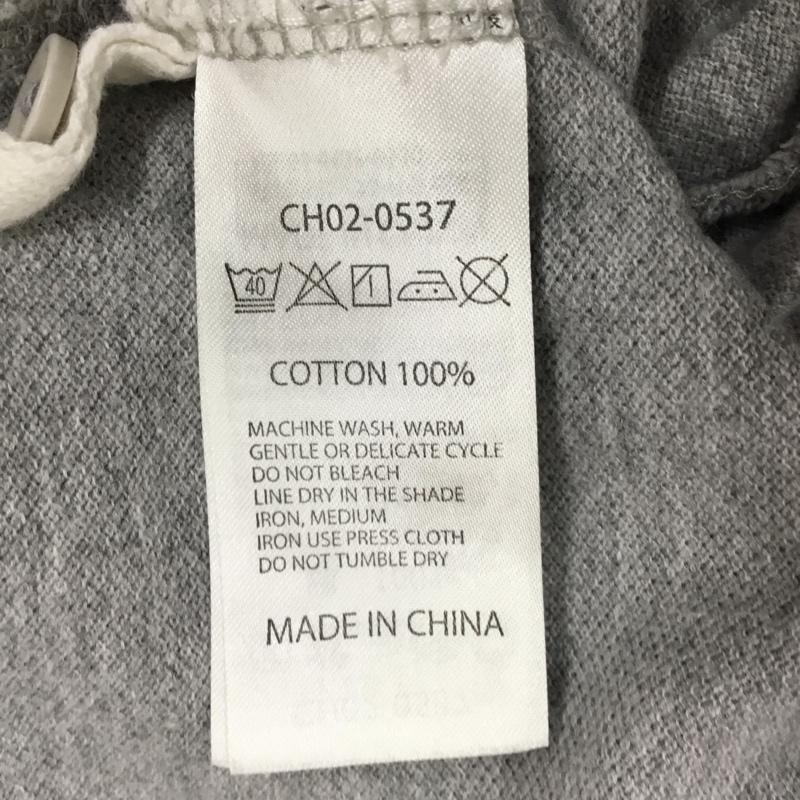 チャムス CHUMS ポロシャツ 半袖 CH02-0537 M ワンポイント 灰 / グレー / メンズ USED 古着 中古 10117200