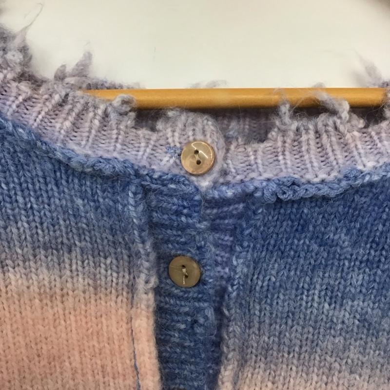 ダブルクローゼット w closet ニット、セーター 長袖 カーディガン FREE マルチカラー / マルチカラー / レディース USED 古着 中古 10129654
