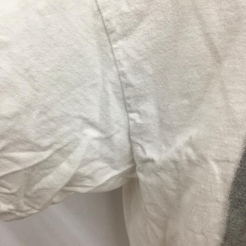 ステューシー STUSSY Tシャツ 半袖 半袖カットソー プリントTシャツ クルーネックカットソー L プリント 白 / ホワイト /  メンズ USED 古着 中古 10112092