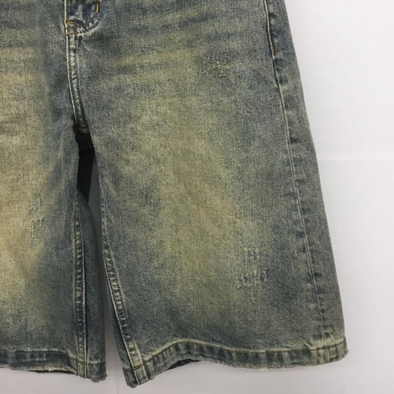 ユーズドクロージング used clothes パンツ ショートパンツ SIMPLE PROJECT L 無地 青 / ブルー / X 茶 / ブラウン / メンズ USED 古着 中古 10128178