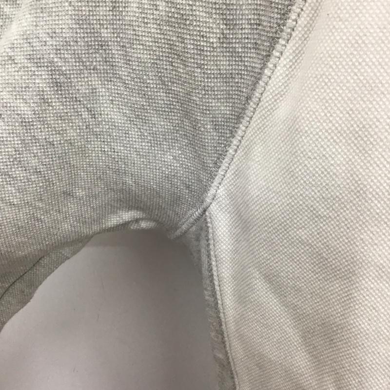 トミーヒルフィガー TOMMY HILFIGER カットソー 長袖 0149470 ラグランスリーブ S ワンポイント 灰 / グレー / X 白 / ホワイト /  メンズ USED 古着 中古 10110852