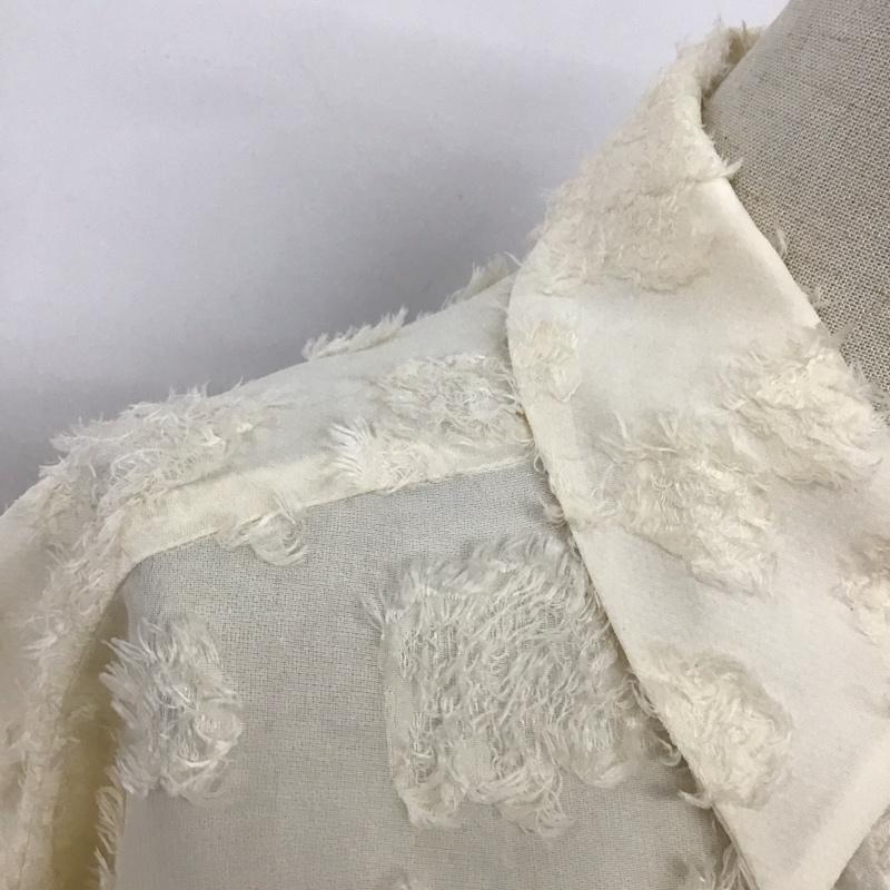 ザラ ZARA シャツ、ブラウス 長袖 2741 759 712 シアー XS アイボリー / アイボリー / レディース USED 古着 中古 10116180