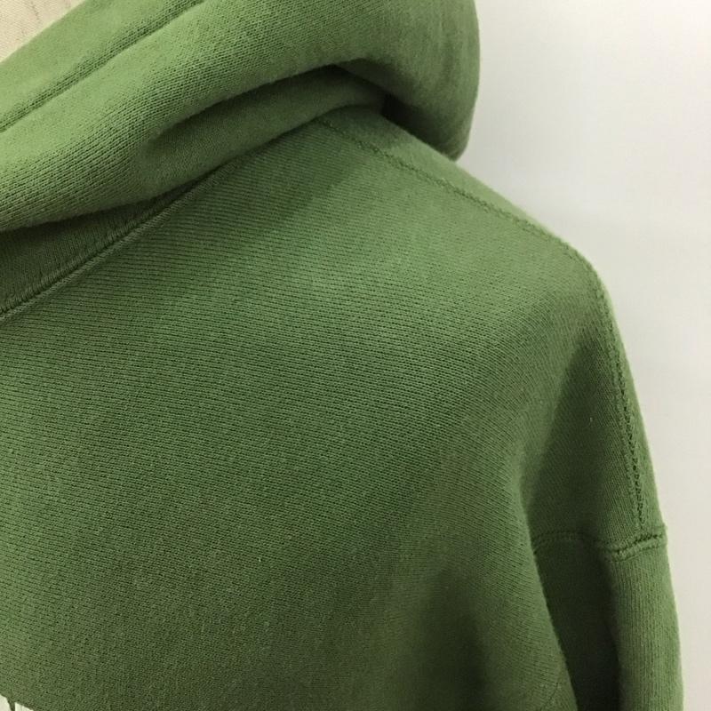 アベイシングエイプ A BATHING APE パーカー 長袖 長袖パーカー フード付きパーカー プリントスウェット トレーナー L プリント 緑 / グリーン / メンズ USED 古着 中古 10109799