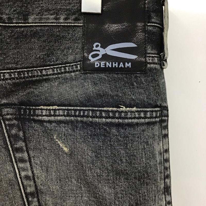 デンハム DENHAM パンツ デニム、ジーンズ デニムパンツ スリムパンツ カジュアルパンツ ストレッチパンツ 無地 黒 / ブラック / メンズ USED 古着 中古 10130042