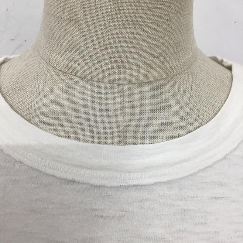 フォーティーファイブアールピーエム 45RPM Tシャツ 半袖 クルーネック コットン 1 プリント 白 / ホワイト / レディース USED 古着 中古 10112625