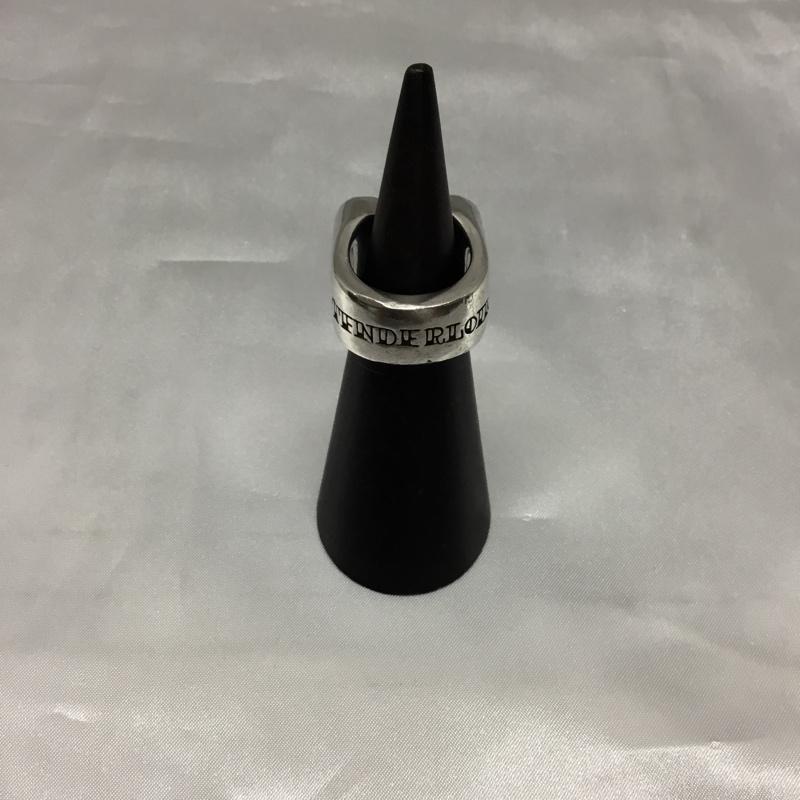 テンダーロイン TENDERLOIN アクセサリー 指輪 ホースシューリング 箱有 13号 ロゴ、文字 銀 / シルバー / メンズ USED 古着 中古 10108909