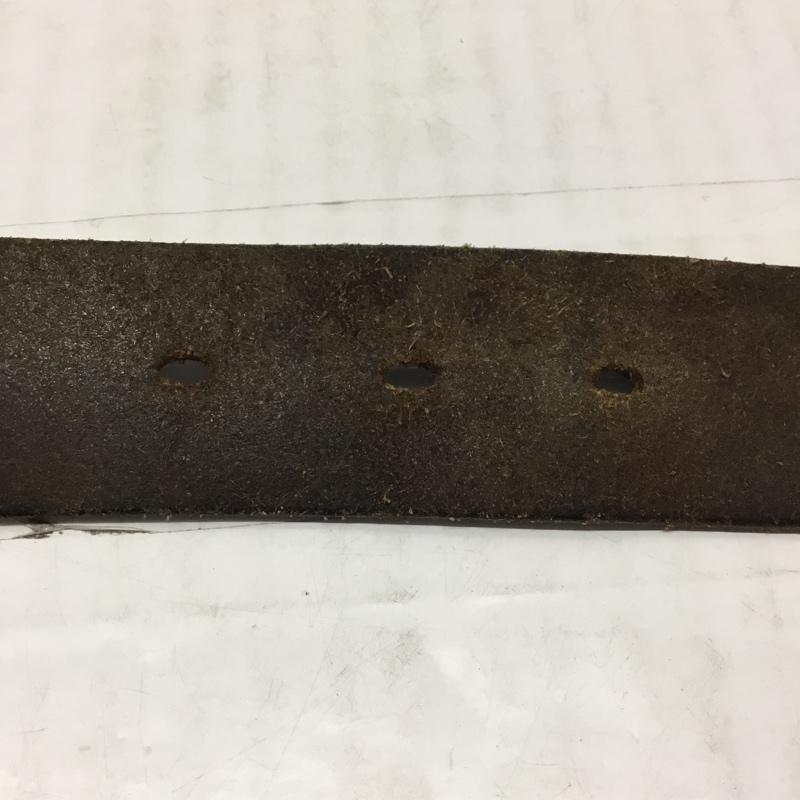 フラットヘッド The Flat Head ベルト・バックル ベルト レザー 33 スタッズ 黒 / ブラック / メンズ USED 古着 中古 10113730