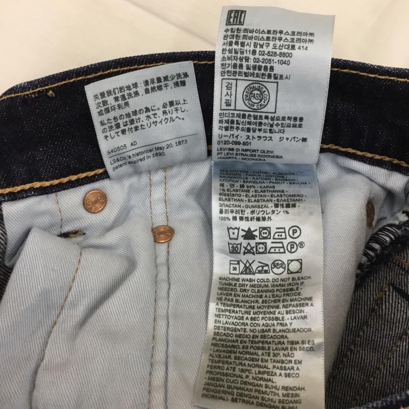 リーバイス Levi s パンツ デニム、ジーンズ 31インチ 無地 インディゴ / インディゴ / メンズ USED 古着 中古 10133535